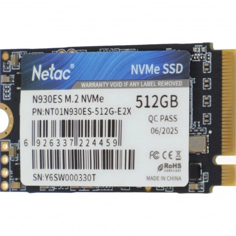 Накопитель SSD Netac N930ES Series 512Gb (NT01N930ES-512G-E2X)