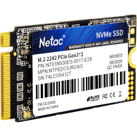 Накопитель SSD Netac N930ES Series 1Tb (NT01N930ES-001T-E2X) - фото 2