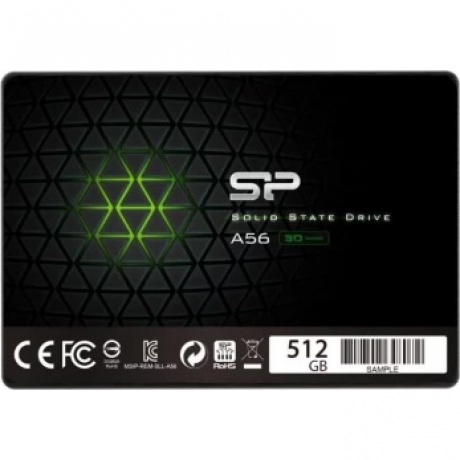 Накопитель SSD Silicon Power Ace A56 512Gb (SP512GBSS3A56A25) - фото 1