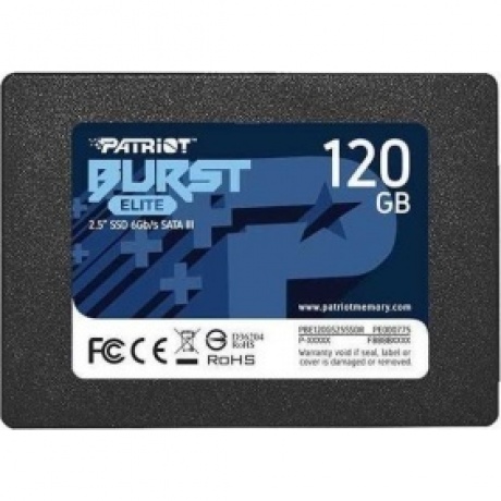 Накопитель SSD Patriot Burst Elite 120Gb (PBE120GS25SSDR) - фото 1