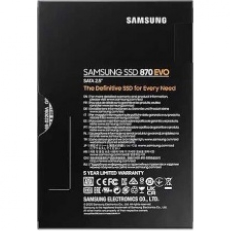 Накопитель SSD Samsung 870 EVO 250Gb (MZ-77E250BW) - фото 7