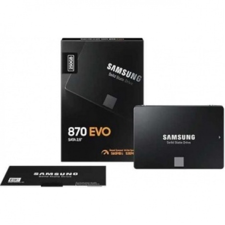Накопитель SSD Samsung 870 EVO 250Gb (MZ-77E250BW) - фото 8