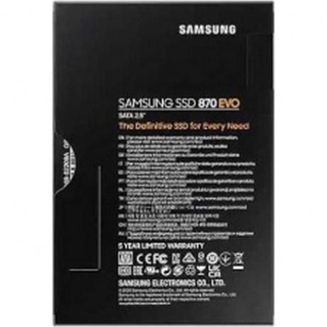 Накопитель SSD Samsung 870 EVO 500Gb (MZ-77E500BW) - фото 9