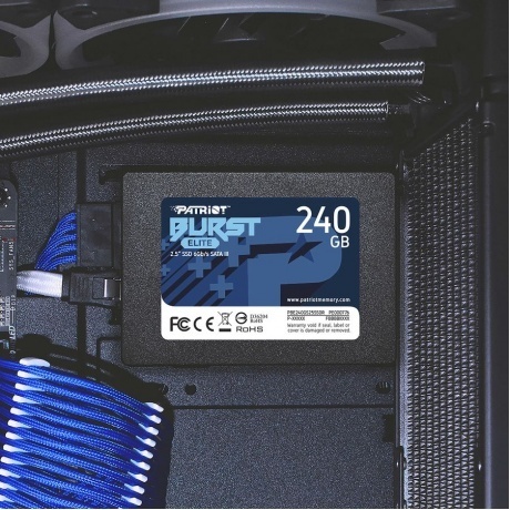 Накопитель SSD Patriot  SATA2.5" 240GB BURST ELITE PBE240GS25SSDR - фото 5