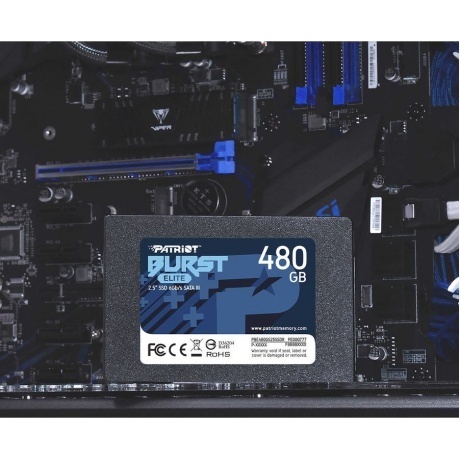 Накопитель SSD Patriot  SATA2.5" 480GB BURST E PBE480GS25SSDR - фото 4