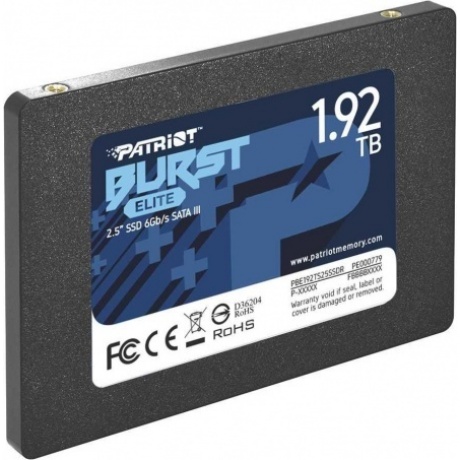 Накопитель SSD Patriot1.95TB BURST E (PBE192TS25SSDR) - фото 3