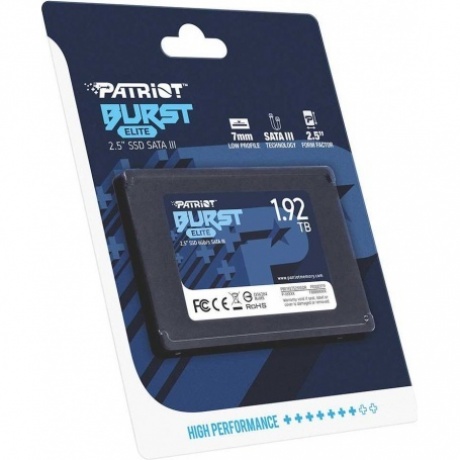 Накопитель SSD Patriot1.95TB BURST E (PBE192TS25SSDR) - фото 5