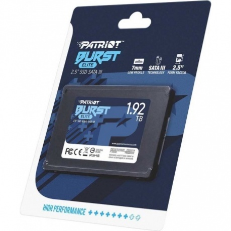 Накопитель SSD Patriot1.95TB BURST E (PBE192TS25SSDR) - фото 6