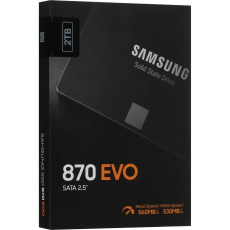 Накопитель SSD Samsung 2TB 870 EVO (MZ-77E2T0BW) - фото 5
