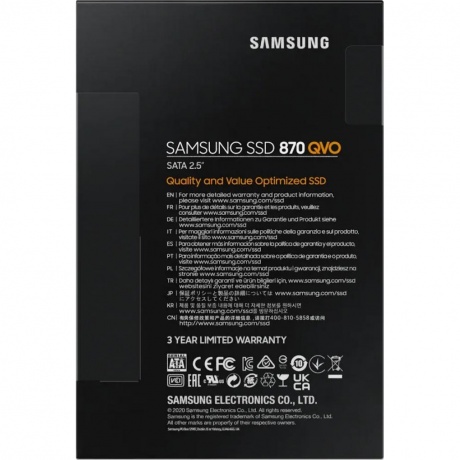 Накопитель SSD Samsung SATA III 8Tb (MZ-77Q8T0BW) - фото 7