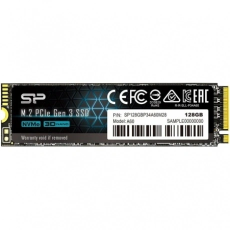 Накопитель SSD Silicon Power P34A60 128Gb (SP128GBP34A60M28)
