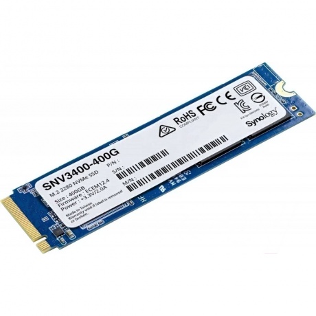 Накопитель SSD Synology M.2 2280 400GB SNV3410-400G - фото 2