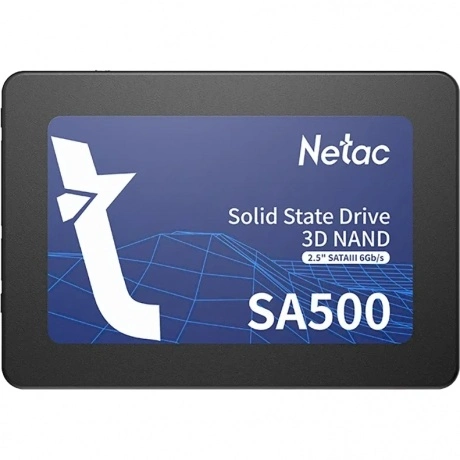 Накопитель SSD Netac SA500 480Гб (NT01SA500-480-S3X)