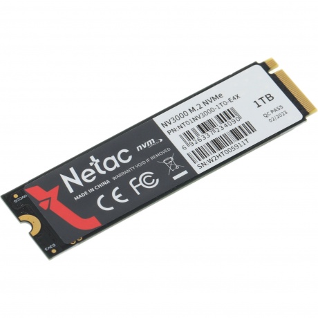 Накопитель SSD Netac NV3000 1.0Tb (NT01NV3000-1T0-E4X) - фото 3