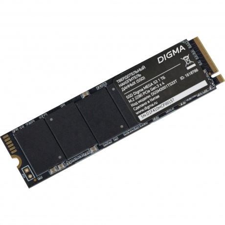 Накопитель SSD Digma 1Tb (DGSM3001TS33T) - фото 1