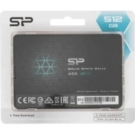 Накопитель SSD Silicon Power 512Gb (SP512GBSS3A55S25)