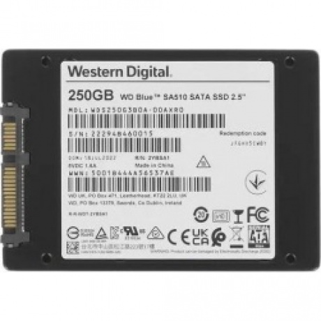 Накопитель SSD WD 250Gb SA510 (WDS250G3B0A) - фото 2