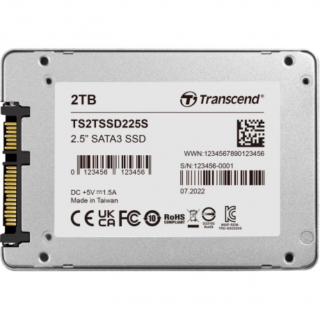 Накопитель SSD Transcend 2.0Tb SSD225S (TS2TSSD225S) - фото 4