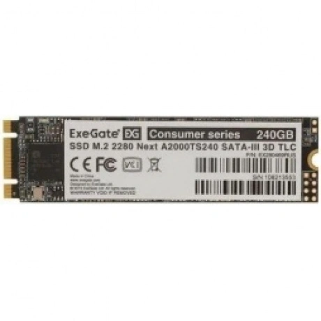 Накопитель SSD ExeGate A2000MNext 240Gb (EX280469RUS)
