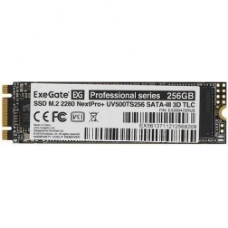 Накопитель SSD ExeGate UV500MNextPro+ 256Gb (EX280472RUS) - фото 1