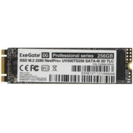 Накопитель SSD ExeGate UV500MNextPro+ 256Gb (EX280472RUS)