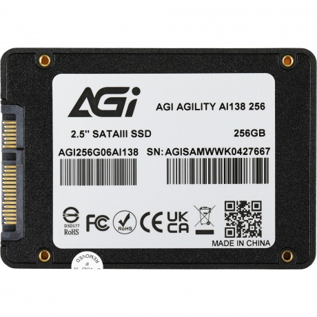 Накопитель SSD AGI AI138 256GB (AGI256G06AI138) - фото 3