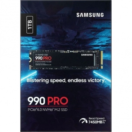 Накопитель SSD Samsung 1.0Tb 990 PRO (MZ-V9P1T0BW) - фото 6