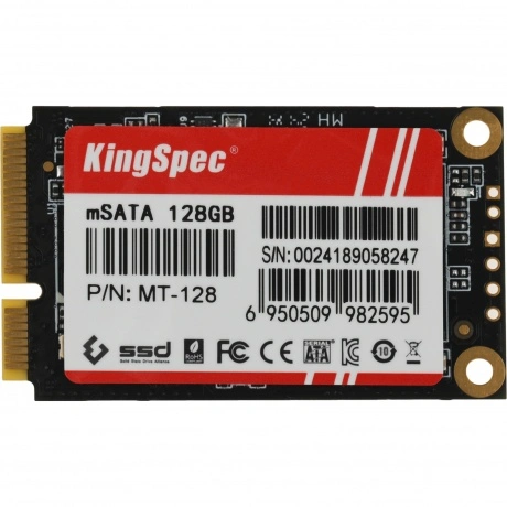 Накопитель SSD KingSpec 128Gb mSATA (MT-128)