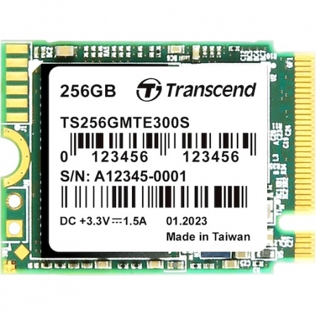 Накопитель SSD M.2 2230 Transcend 256GB MTE300S (TS256GMTE300S) - фото 1