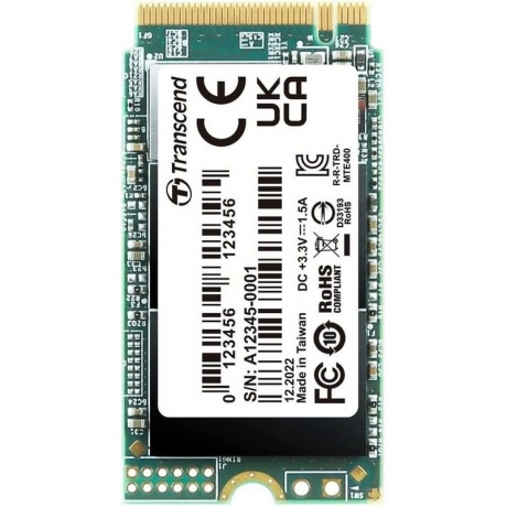Накопитель SSD M.2 2242 Transcend 512GB MTE400S (TS512GMTE400S) - фото 2