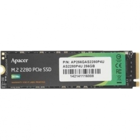 Накопитель SSD Apacer AS2280P4U 256Gb (AP256GAS2280P4U-1) - фото 1