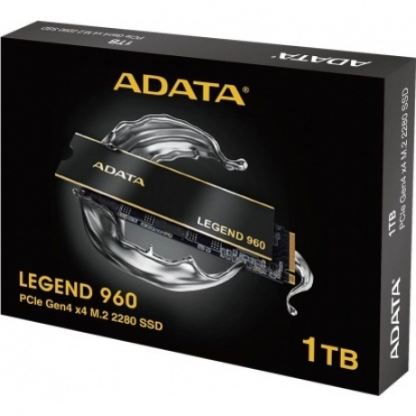 Накопитель SSD M.2 A-Data LEGEND 960 1TB PCIe 4.0 x4 3D NAND (ALEG-960-1TCS) - фото 7