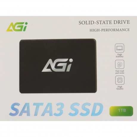 Накопитель SSD AGi SATA III 1Tb AGI1K0GIMAI238 2.5" - фото 5