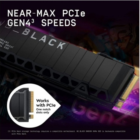 Накопитель SSD WD BLACK SN850X 1TB (WDS100T2XHE) - фото 8