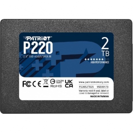 Накопитель SSD 2.5" Patriot 2.0TB P220 <P220S2TB25> - фото 1