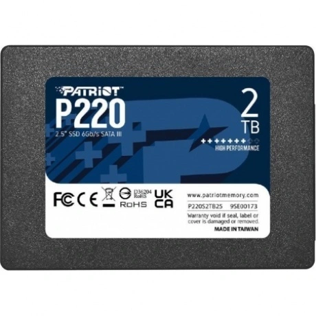 Накопитель SSD 2.5" Patriot 2.0TB P220 <P220S2TB25>