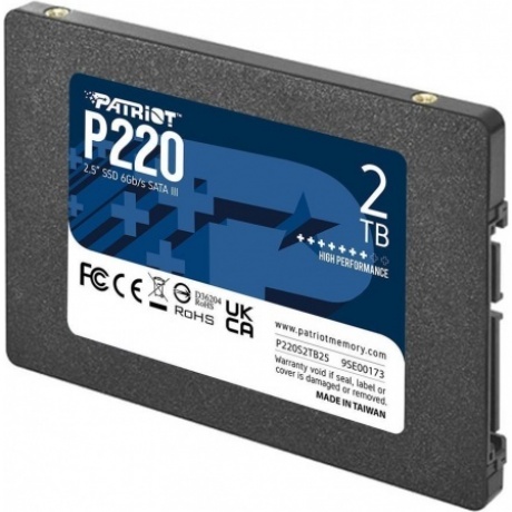 Накопитель SSD 2.5" Patriot 2.0TB P220 <P220S2TB25> - фото 2