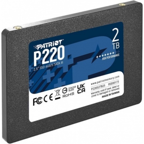 Накопитель SSD 2.5" Patriot 2.0TB P220 <P220S2TB25> - фото 3
