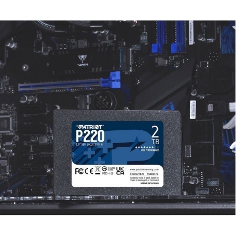 Накопитель SSD 2.5" Patriot 2.0TB P220 <P220S2TB25> - фото 4