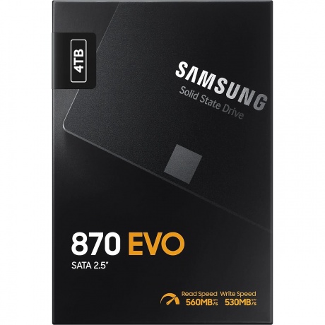 Накопитель SSD Samsung 870 EVO 4TB (MZ-77E4T0B/EU) - фото 6