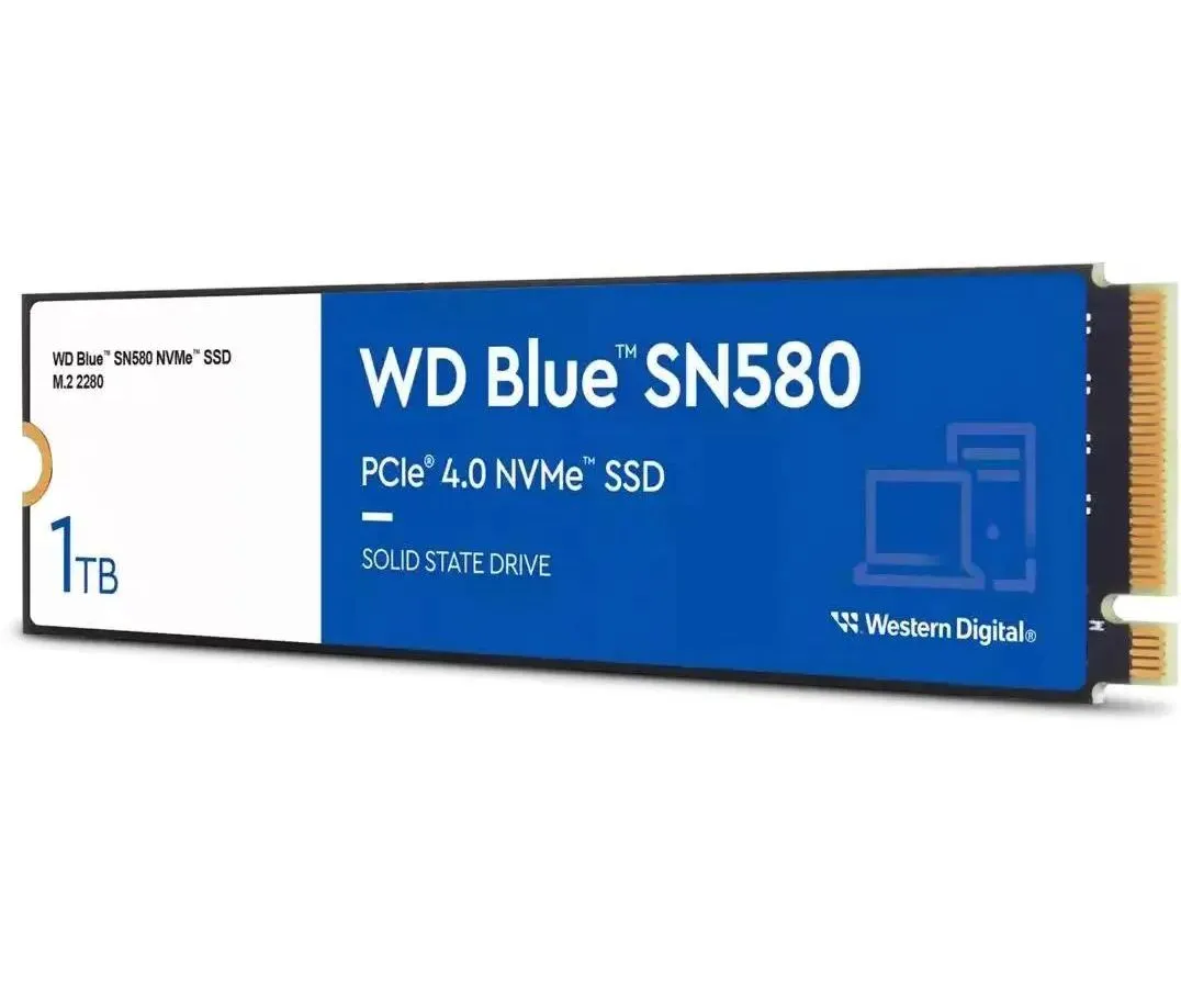 Накопитель SSD WD Blue SN580 1000GB M.2 (WDS100T3B0E) - фото 2