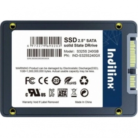 Накопитель SSD Indilinx SATA III 240Gb (IND-S325S240GX) - фото 1