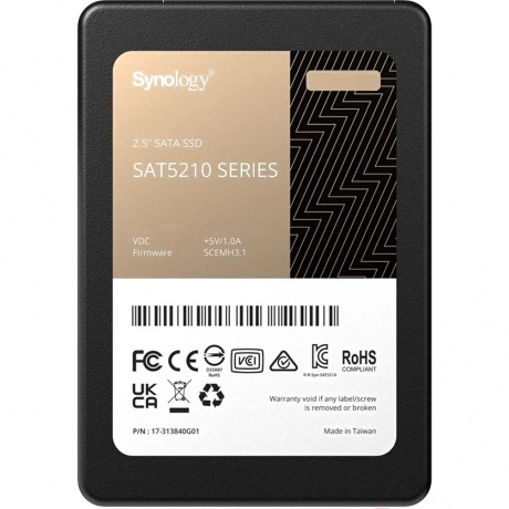 Накопитель SSD Synology SATA 2.5" 7TB (SAT5210-7000G) - фото 1