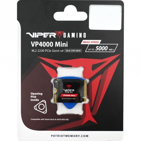 Накопитель SSD Patriot M.2 2230 500GB (VP4000M500GM23) - фото 2