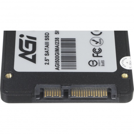 Накопитель SSD AGi SATA-III 512Gb (AGI500GIMAI238-CB) - фото 10