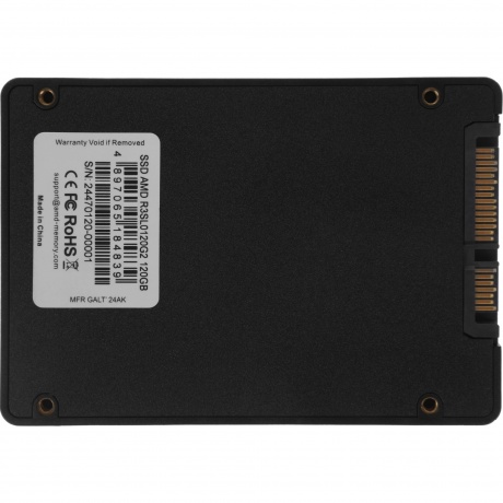 Накопитель SSD AMD SATA-III 120Gb Radeon R3 (R3SL0120G2) - фото 3