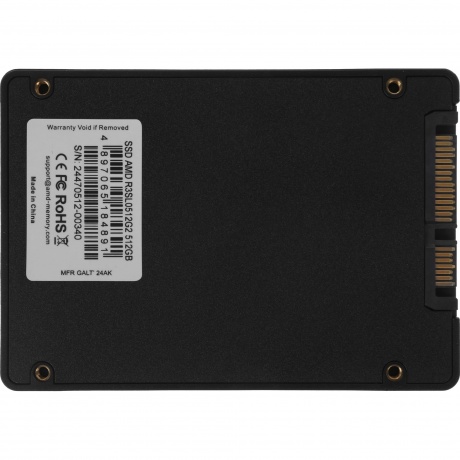 Накопитель SSD AMD SATA-III 512Gb Radeon R3 (R3SL0512G2) - фото 2
