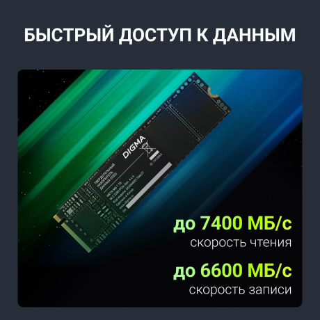 Накопитель SSD Digma 1Tb Meta M6 (DGSM4001TM63T) - фото 13
