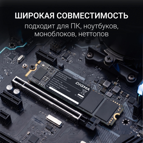 Накопитель SSD Digma 1Tb Meta M6 (DGSM4001TM63T) - фото 10