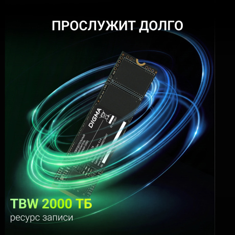 Накопитель SSD Digma 2Tb Meta M6 (DGSM4002TM63T) - фото 14